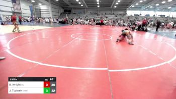 230 lbs Rr Rnd 1 - Braylon Wright, Ohio Gold vs Jacob Tyderek, Demolition Elite