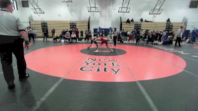116 lbs 3rd Place - Ayden Cardona, Xavier vs Augie Moon, Trinity School (NYC)
