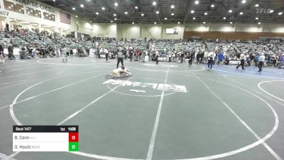 65 lbs Quarterfinal - Brysen Conn, Illinois Valley YW vs Owen Houtz, McKenzie River Mat Club