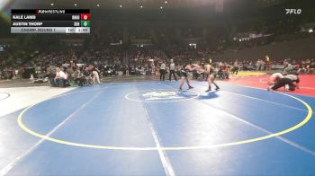 3A Boys 144 lbs Champ. Round 1 - Kale Lamb, Banks Boys vs Austin Thorp, South Umpqua Boys