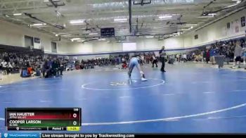 138 lbs Champ. Round 2 - Ian Haueter, Apple Valley vs Cooper Larson, Blaine