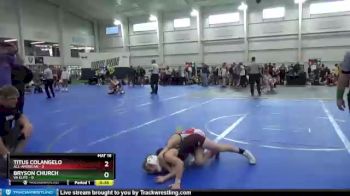 76 lbs Round 4 (8 Team) - Bryson Church, VA Elite vs Titus Colangelo, All-American