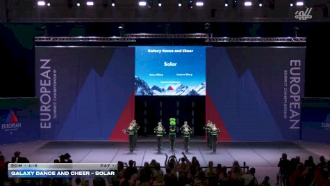 Galaxy Dance and Cheer - Solar [2026 Pom - U18 Day 1] 2026 The European Summit