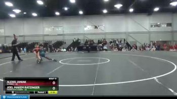 132 lbs Semis & 1st Wrestleback (8 Team) - Alexis Janiak, Illinois vs Joel Makem Ratzinger, Minnesota Storm