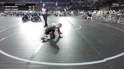 60 lbs Round Of 16 - Maddy Danizik, Ocean vs Everly Conner, Seneca