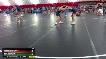 144 lbs Round 2 (6 Team) - Zander Zilewicz, Thunderbird WC vs Nolan Anzia, Cedar Grove-Belgium