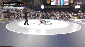 113 lbs Quarters - Lazarus McEwen, WA vs Jeremy Carver, IN