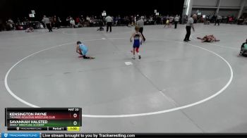 55-60 lbs Cons. Round 1 - Savannah Halsted, Sebolt Wrestling Academy vs Kensington Payne, Thunder Mountain Wrestling Club