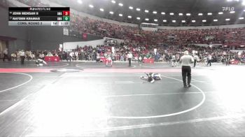 95 lbs Cons. Round 3 - John Mensah Ii, Askren Wrestling Academy vs Rayden Kramas, Askren Wrestling Academy