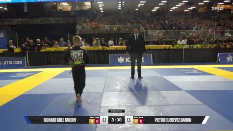 Pietro Quedevez Barion vs Richard Cole Smiddy 2025 Pan Kids Jiu-Jitsu IBJJF Championship