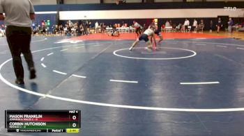 125 lbs Finals (2 Team) - Mason Franklin, Johnson & Wales 2 vs Corbin Hutchison, Messiah 2