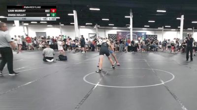 140 lbs Round 4 (6 Team) - Owen Kelley, Mat Warriors vs Liam Murray, Bearcats