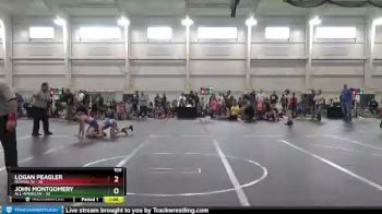 100 lbs Round 3 (8 Team) - John Montgomery, All-American vs Logan Peagler, Revival W
