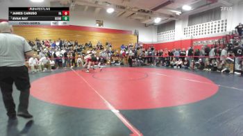 285 lbs Consolation - James Caruso, Pinkerton Academy vs Evan Ray, Keene