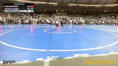 55 lbs Round Of 64 - Case Danielson, Texas Elite vs Nicholas Dennis, Elite Wrestling Academy
