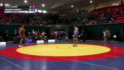 97 kg Semifinal - Attila Adamko, OXEL WC vs Bernard Cameron, Central Toronto WC
