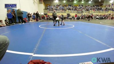 64 lbs Rr Rnd 1 - Jett Goodin, Morrison Takedown Club vs James Hightower, Blaine County Grapplers