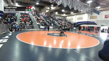 132 lbs Cons. Round 6 - Garrett Berry, Alta Loma vs Timmy Walker, Poway