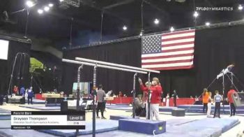 Grayson Thompson - Parallel Bars, Precision South Gymnastics Academy - 2021 USA Gymnastics Development Program National Championships