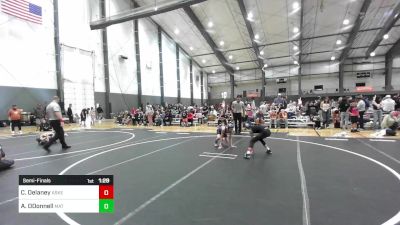 82 lbs Semifinal - Caeden Delaney, Askeo International Mat Club vs Andrew ODonnell, Mat Demon WC