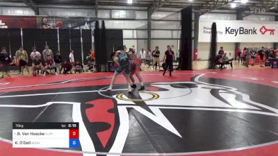 70 kg Round Of 128 - Brennan Van Hoecke, Florida vs Kailan O'Dell, Boone RTC