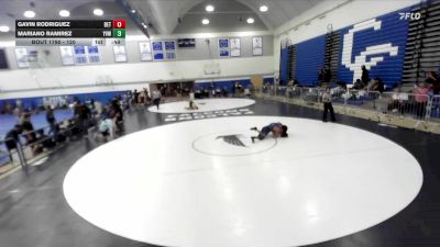 120 lbs Cons. Round 5 - Gavin Rodriguez, Rough House vs Mariano Ramirez, Yucca Valley Wrestling