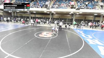 115 lbs Cons. Round 4 - Zandra Vock, Unattached vs Ma`Kayla Bonner, Unattached