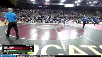 2A 132 lbs Cons. Semi - Tyler Saunders, Bear Lake vs Riley Lundy, New Plymouth