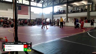 154-164 lbs 1st Place Match - Da`Kevion Rose, Cahokia vs Anthony Castro, Wheeling High School