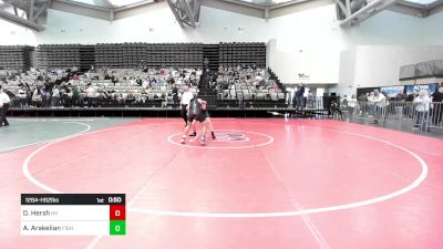 128A-HS2 lbs Semifinal - Dylan Hersh, Hopewell vs Armen Arakelian, Fisheye