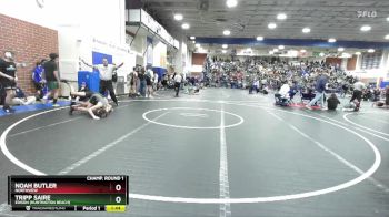 120 lbs Champ. Round 1 - Tripp Saire, Edison (Huntington Beach) vs Noah Butler, Northview