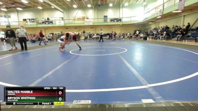 150 lbs Quarterfinal - Bryson Whitman, Hollister vs Walter Marble, ODESSA