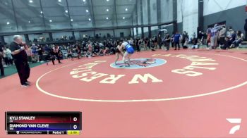 140 lbs Quarterfinal - Kyli Stanley, CA vs Diamond Van Cleve, WA