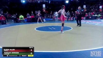 110 lbs Quarterfinal - Morgan Johnson, Loveland vs Elisha Allen, Arvada