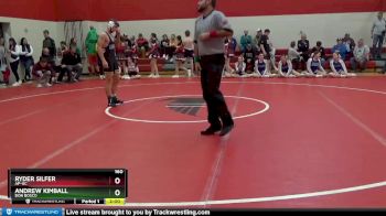 160 lbs Cons. Semi - Ryder Silfer, AP-GC vs Andrew Kimball, Don Bosco