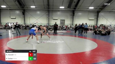 160 lbs Rr Rnd 1 - Keith Howell, The Storm Wrestling Center vs Reid Gober, Roundtree Wrestling Academy