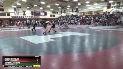 JV-37 lbs 7th Place Match - Aiden Ostrum, Prairie, Cedar Rapids vs Jeremiah Lowe, Union, LaPorte City