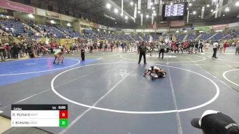 54 lbs Consi Of 8 #2 - Rowan Richard, Matpac WC vs Ivan Krasnec, Arvada West