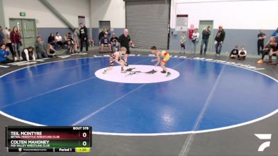 78 lbs X Bracket - Teil McIntyre, Bethel Freestyle Wrestling Club vs Colten Mahoney, Mid Valley Wrestling Club