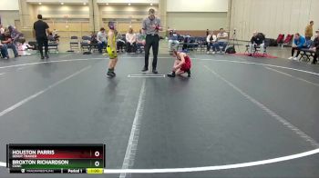 68 lbs 5th Place Match - Houston Parris, Dendy Trained vs Broxton Richardson, CKWC