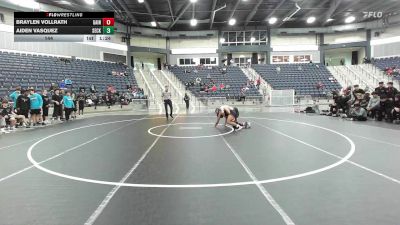 144 lbs 2nd Wrestleback (16 Team) - Aiden Vasquez, Seckinger vs Braylen Vollrath, Gainesville