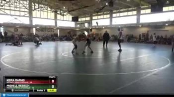 138 lbs Round 1 (4 Team) - Mishell Rebisch, Michigan Revolution Blue vs Keira Dafnis, Hillbilly Hamster Mafia