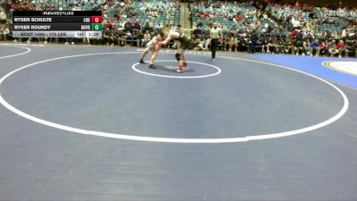 175 lbs Round Of 16 - Ryder Schulte, Liberty vs Ryker Roundy, Davis