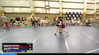 110 lbs Round 2 (10 Team) - Rhiannon Towers, Utah 2 vs Katelynn Leonard, Oregon