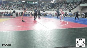 108 lbs Consi Of 32 #2 - Cruz Orr, Ardmore Junior High vs Paxton Williams, Little Axe Takedown Club