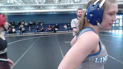 125 lbs Round 4 - Samara Baker, Lincoln East vs Brittley Braithwait, Columbus