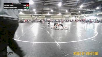 101 lbs Consi Of 32 #2 - Laydon Knox, Open Mats vs Boston Burrows, Sebolt Wrestling Academy