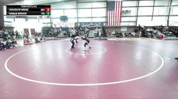 105 lbs Semifinal - Karlie Bishop, Providence Hall vs Joscelyn Wiese, Grantsville