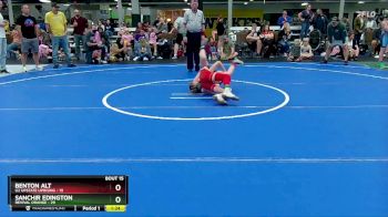 96 lbs Round 4 (8 Team) - Sanchir Edington, Revival Orange vs Benton Alt, U2 Upstate Uprising