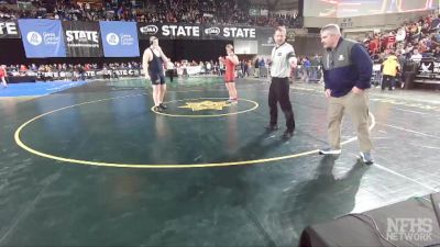 3A 285 lbs Cons. Round 2 - Jesse Weiland, Mt. Spokane vs Markus Fetcho, Mead